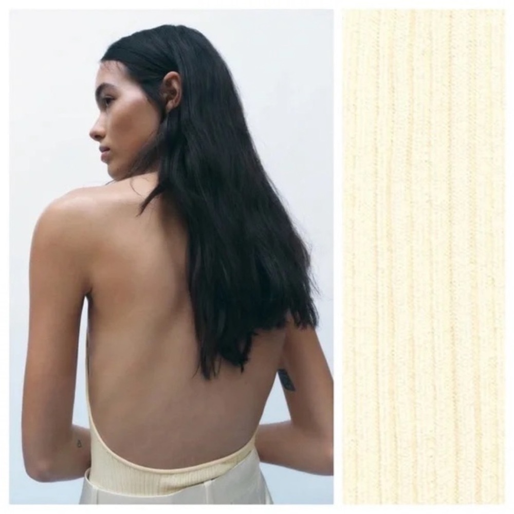 Zara || Ribbed Knit Bodysuit - Picture 2 of 13
